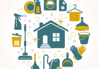 Tareas de la limpieza del hogar